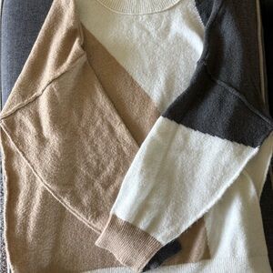 Colorblock Women's Sweater